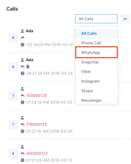 WhatsApp call recorder